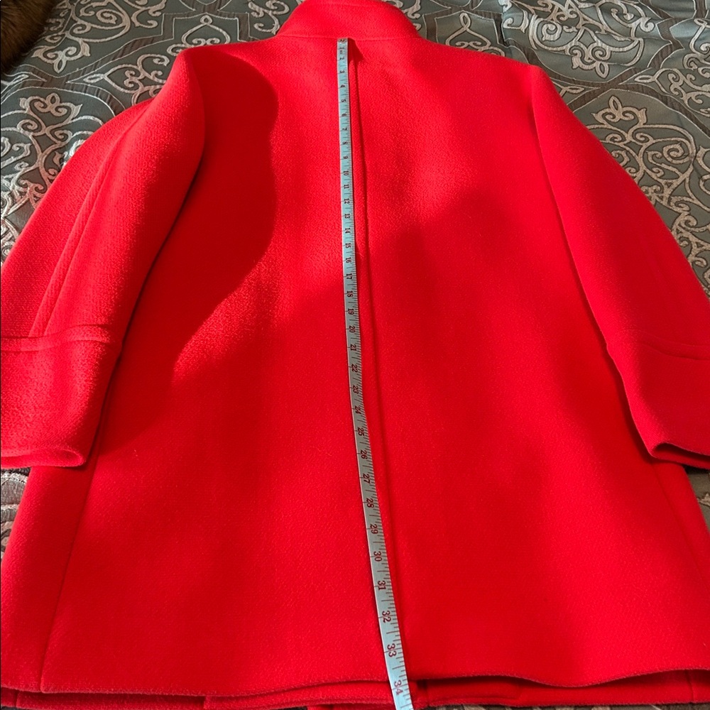 J Crew Stadium Wool blend Zip Front Jacket, Size 8 - Picture 8 of 11